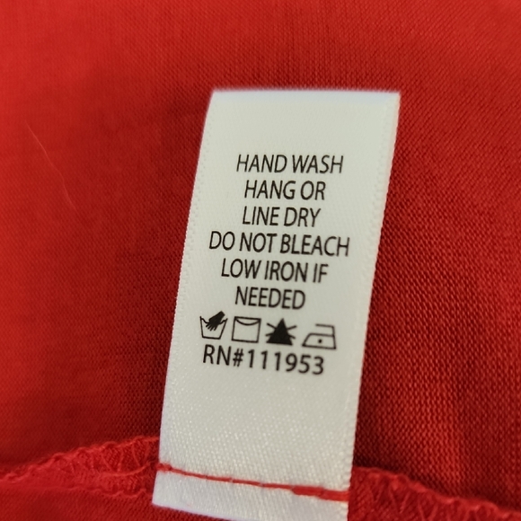 Long Cardigan Active USA Bold Red - Picture 13 of 13